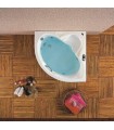 Acrilan Mykonos Modern Corner Bathtub 105x105 cm