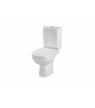 CERSANIT FACILE 010 WC COMPACT SET WITH FACILE DUROPLAST, ANTIBACTERIAL TOILET SEAT(K30-017)