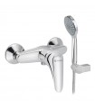 Modea Elit mixed shower faucet complete set silver (00-02003)