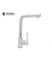 Modea Pull Out Line High Countertop Kitchen Faucet with Chrome Shower (00-2086)
