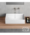 Gsi Kube-X countertop washbasin 60x37 cm. (9453-300)